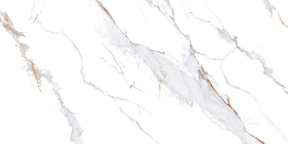 Carrara Oro sintered stone surface pattern by SINTLIN